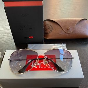 Ray Ban RB3293 Metal Aviator Sunglasses